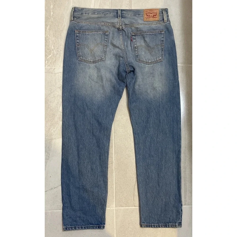 Levi's Men's 501 CT Jeans 29X32 Blue Medium Wash Denim‎ Button Fly